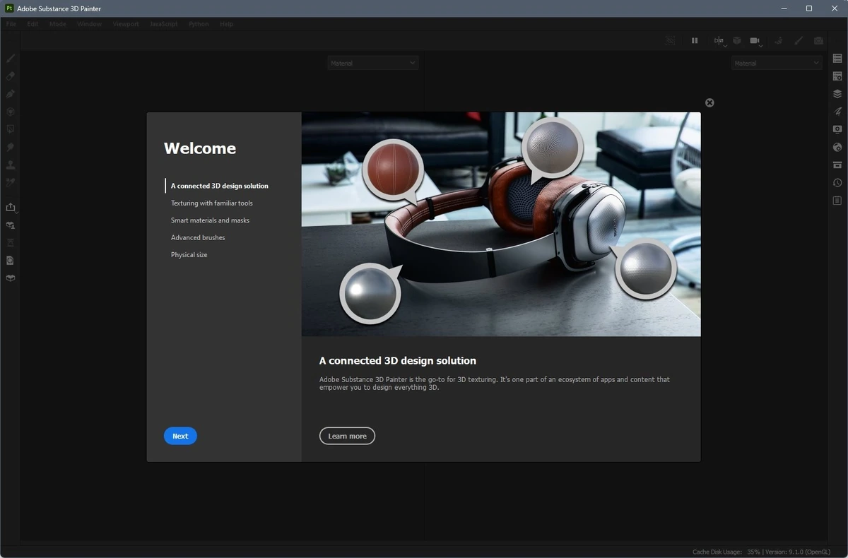 Adobe Substance 3D Painter 9.1.0 build 2983 (x64) Portable by 7997 — изображение 1