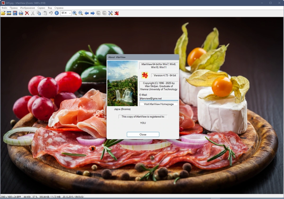 IrfanView 4.73 + Plugins — изображение 1