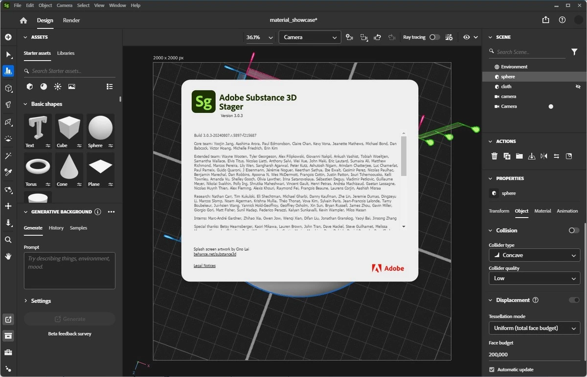 Виртуальная студия Adobe Substance 3D Stager 2024 3.0.3 (x64) Portable by 7997 — изображение 1