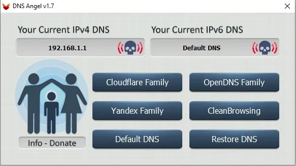 Адресная книга интернета Dns Angel 1.7 Portable — изображение 1