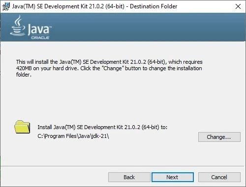 Java SE Development Kit 21.0.2 — изображение 1