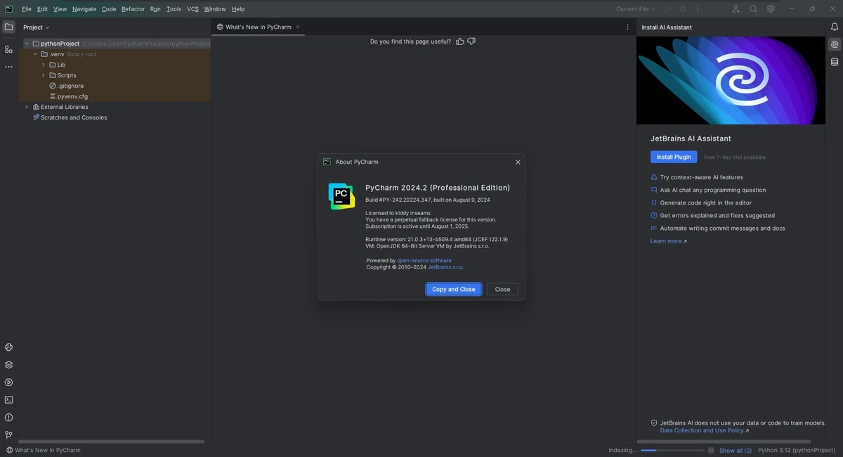 Эффективная разработка на языке Python - JetBrains PyCharm Professional 2024.2 Repack by Sitego — изображение 1