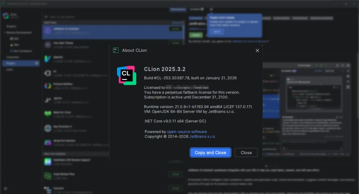 JetBrains CLion 2025.3.2 (x64-arm64) by IDE`a — изображение 1