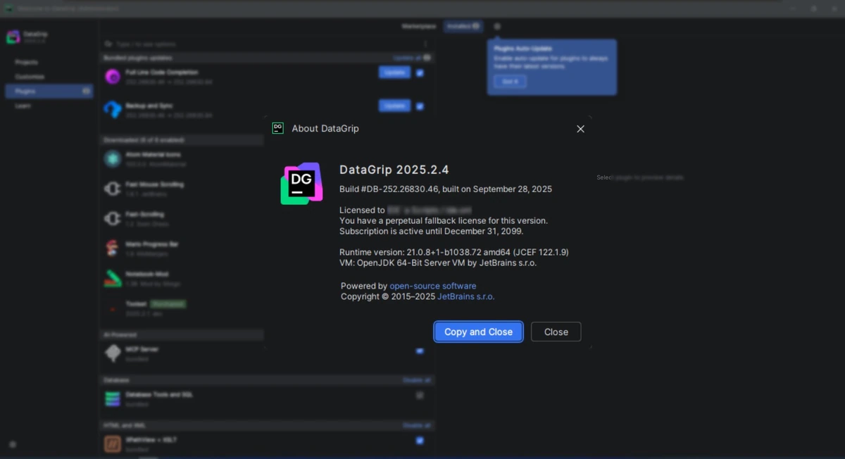 JetBrains DataGrip 2025.2.4 (x64-arm64) by Sitego — изображение 1
