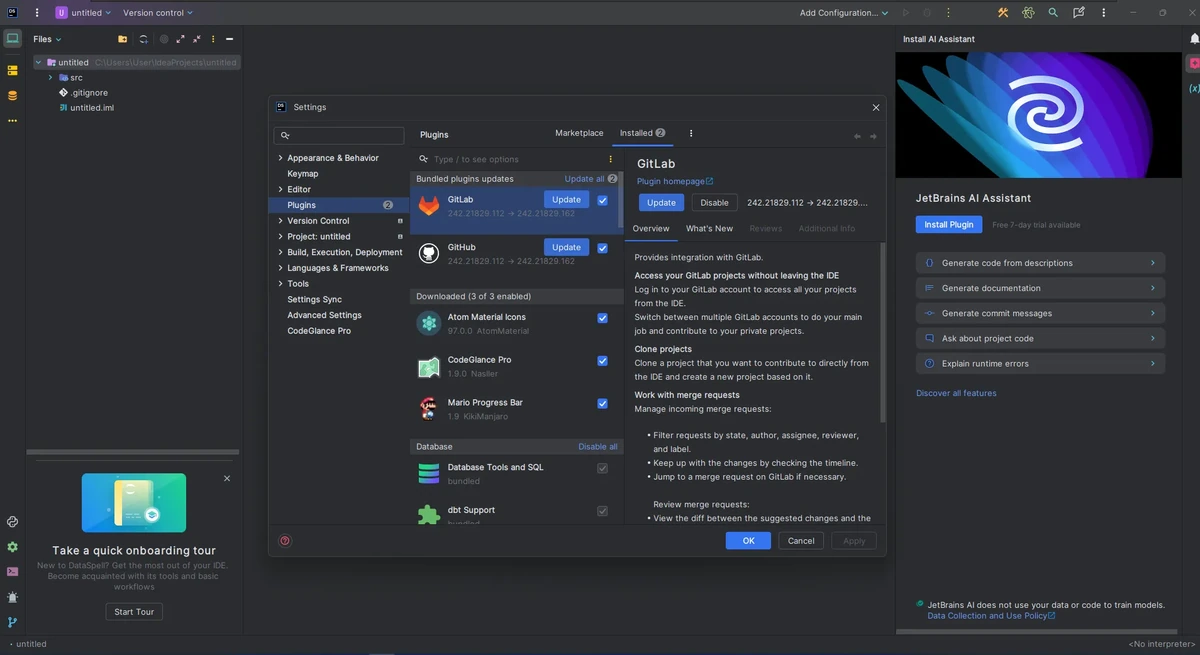 JetBrains DataSpell 2026.1.3 by IDE`a — изображение 1