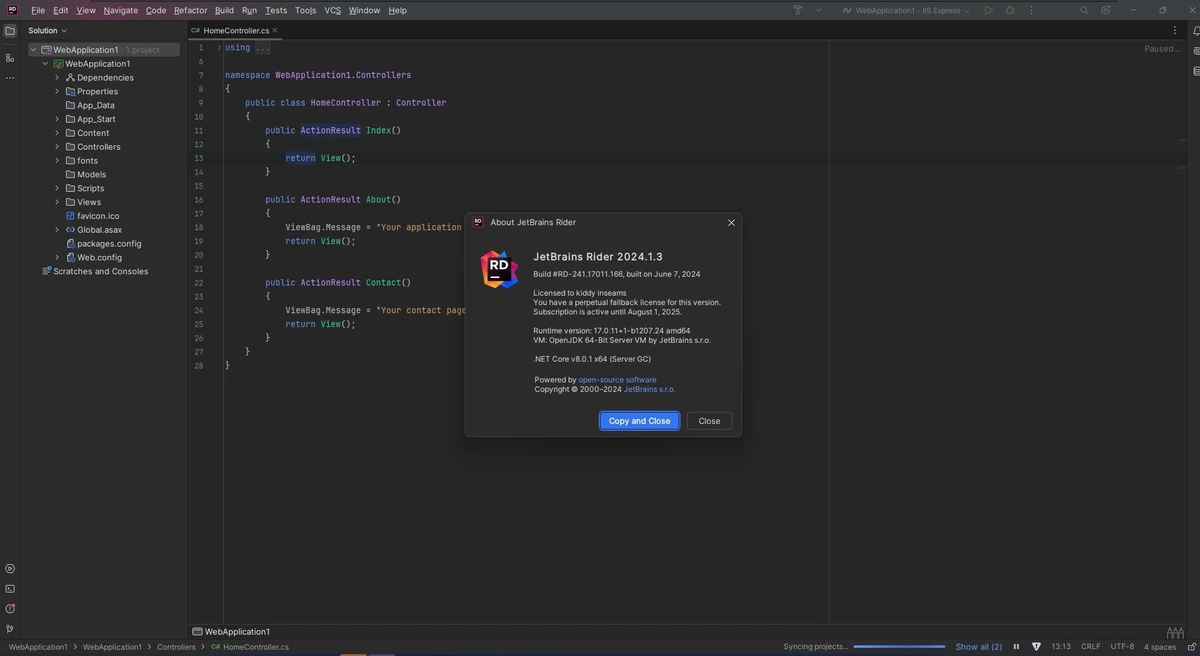 JetBrains Rider 2024.1.3 Repack by Sitego — изображение 1