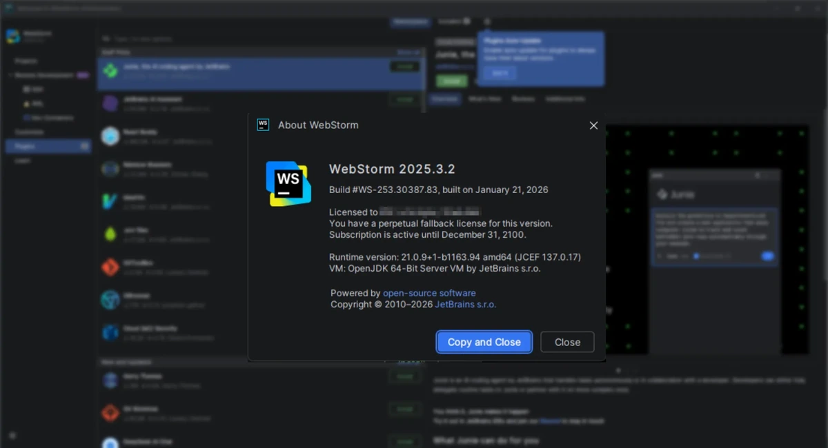 Jetbrains WebStorm 2025.3.2 (x64-arm64) by IDE`a — изображение 1