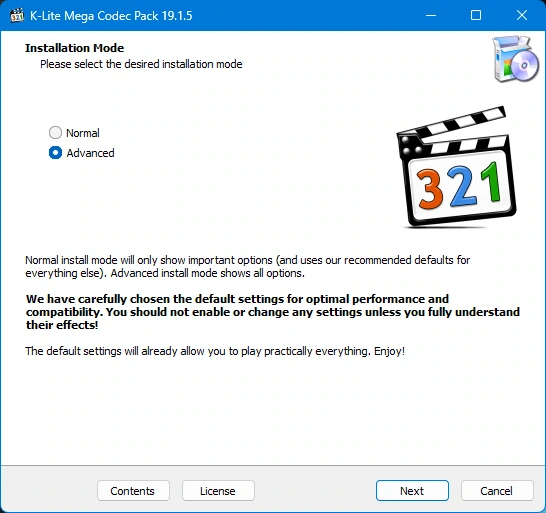K-Lite Codec Pack 19.1.5 Mega/Full/Standard/Basic — изображение 1