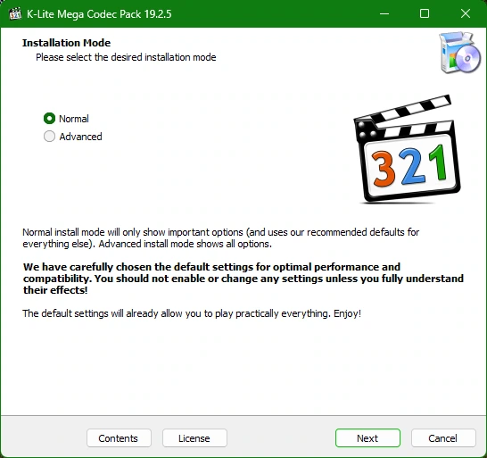 K-Lite Codec Pack 19.2.5 Mega/Full/Standard/Basic — изображение 1