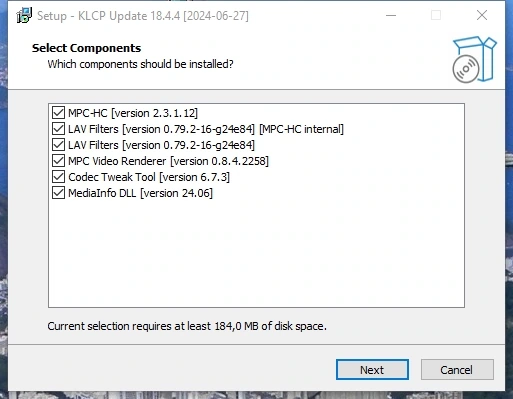 K-Lite Codec Pack Update 18.4.4 — изображение 1