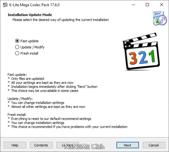 Кодеки для видео K-Lite Codec Pack 17.6.6 Mega/Full/Standard/Basic — изображение 1
