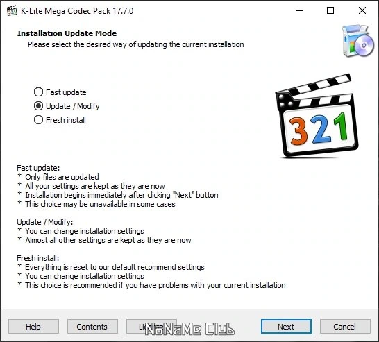 Кодеки для проигрывания видео - K-Lite Codec Pack 17.7.0 Mega/Full/Standard/Basic — изображение 1