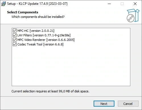 Кодеки для воспроизведения видео - K-Lite Codec Pack Update 17.4.9 — изображение 1