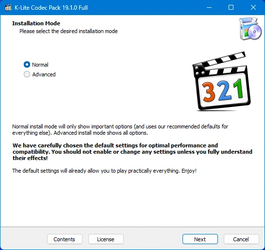 Кодеки для Windows K-Lite Codec Pack 19.1.0 Mega/Full/Standard/Basic — изображение 1