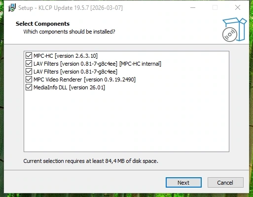 Кодеки мультимедиа K-Lite Codec Pack Update 19.5.7 — изображение 1