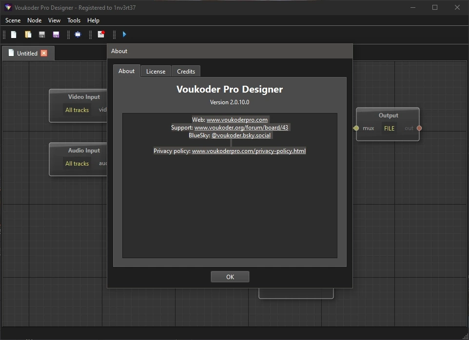 Кодировщик видео VoukoderPro 2.0.10 — изображение 1