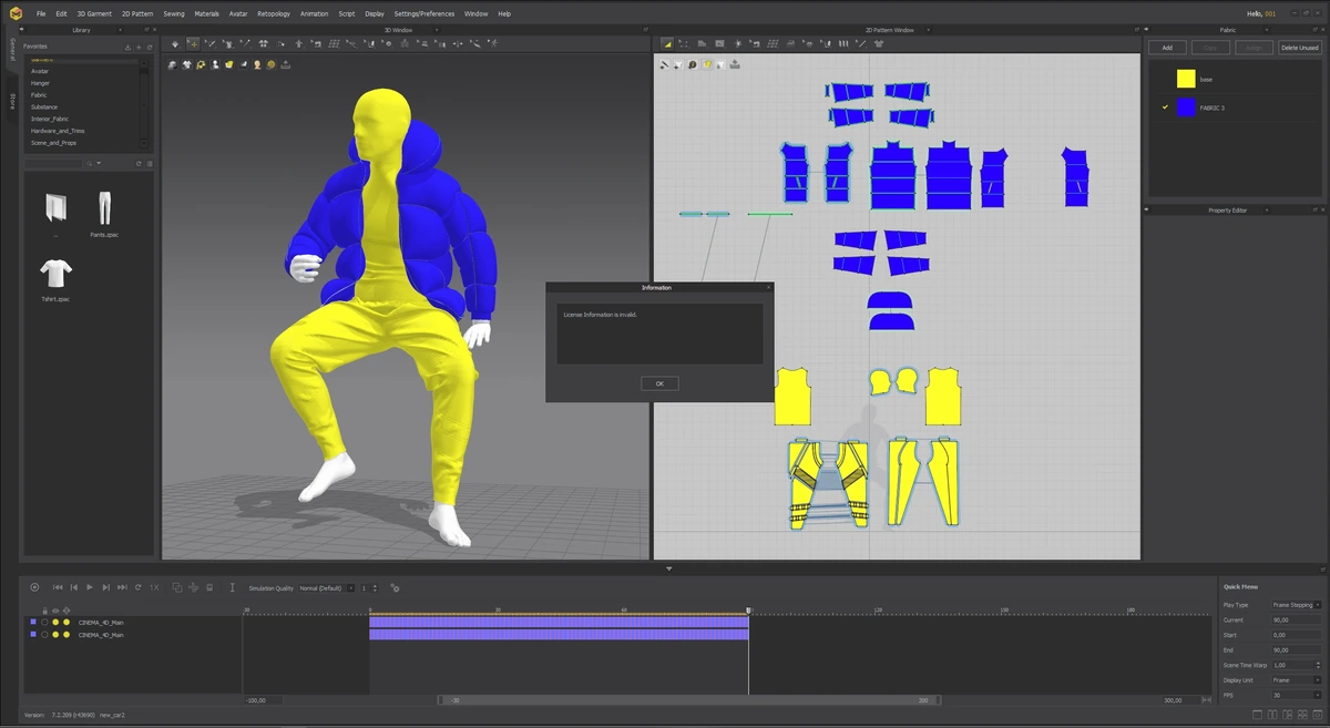 Конструктор одежды - Marvelous Designer 12 Personal 7.2.209.43690 — изображение 1