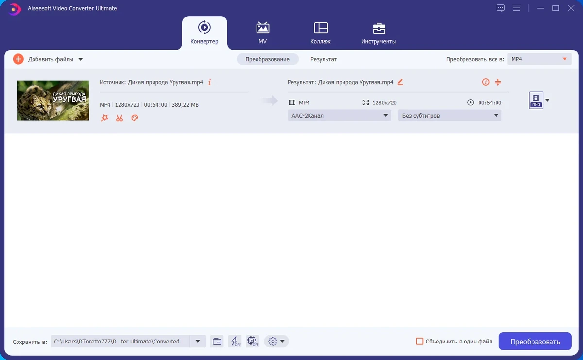Конвертер 4К видео Aiseesoft Video Converter Ultimate 10.7.12 by TryRooM — изображение 1