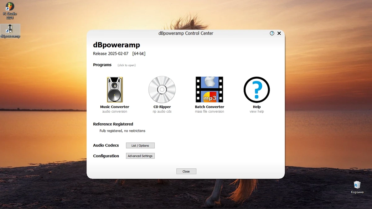 Конвертер аудио dBpoweramp Music Converter 2025.02.07 — изображение 1
