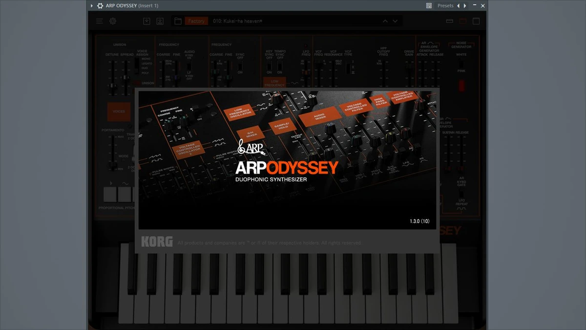 KORG - ARP ODYSSEY 1.3.0 STANDALONE, VSTi, AAX (x64) RePack by RET — изображение 1