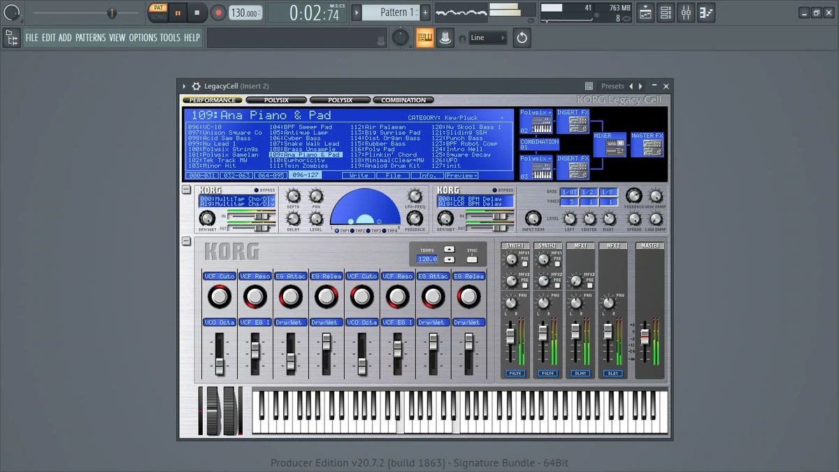 KORG - LegacyCell 1.6.0 STANDALONE, VSTi, AAX (x64) RePack by RET — изображение 1