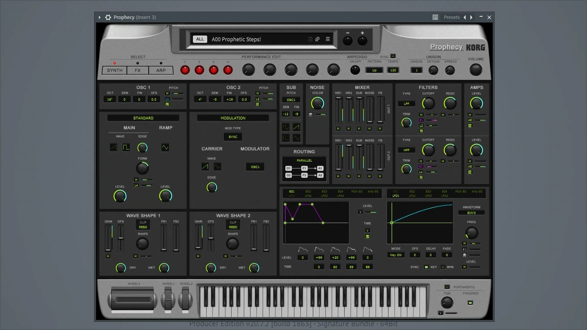 KORG - Prophecy 1.0.2 STANDALONE, VSTi, AAX (x64) RePack by RET — изображение 1