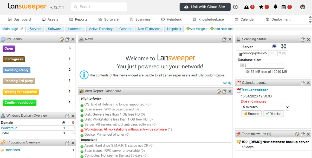 Lansweeper 12.7.1.1 — изображение 1