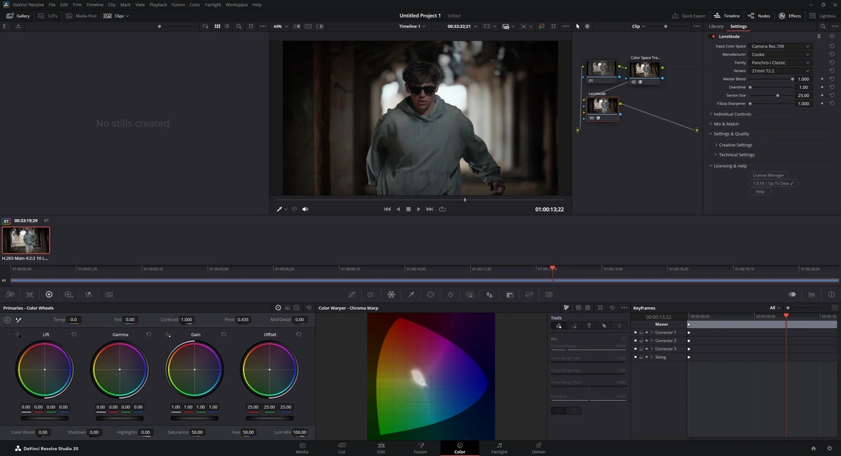 LensNode OFX 1.0.16 for DaVinci Resolve 1.0.16 — изображение 1