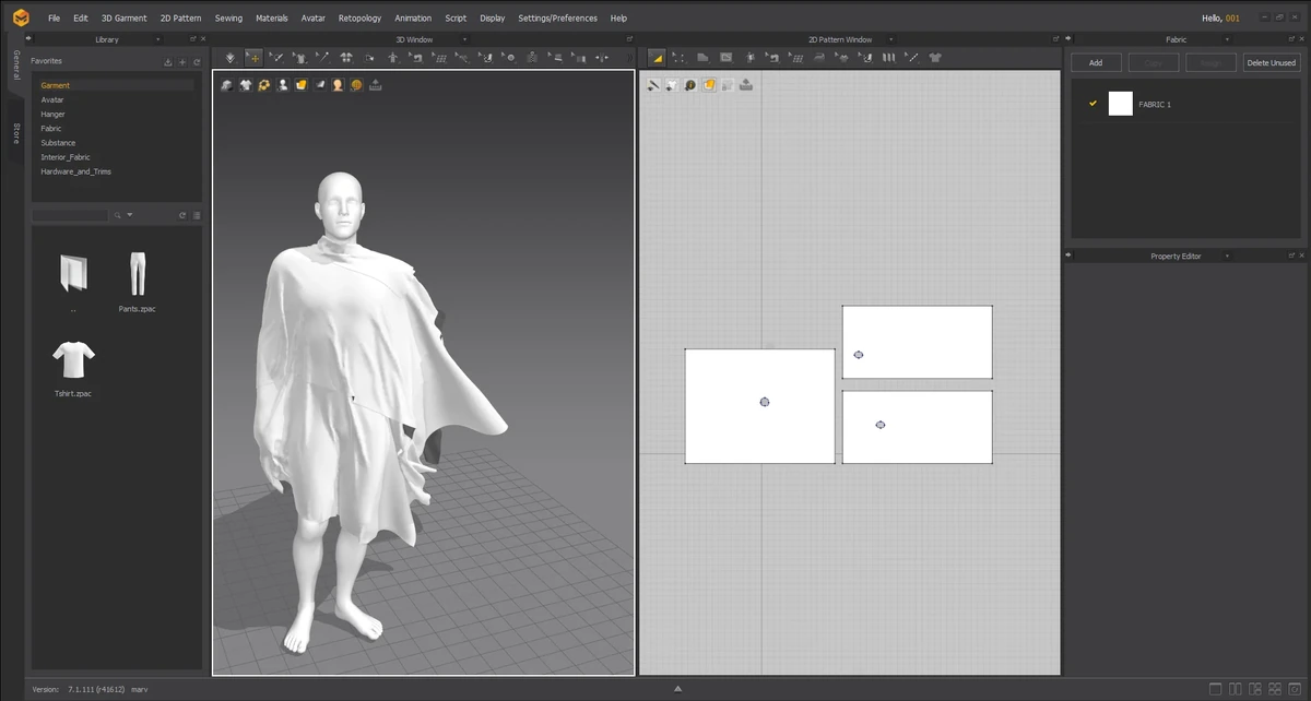 Marvelous Designer 12 Personal 7.1.111.41612 — изображение 1