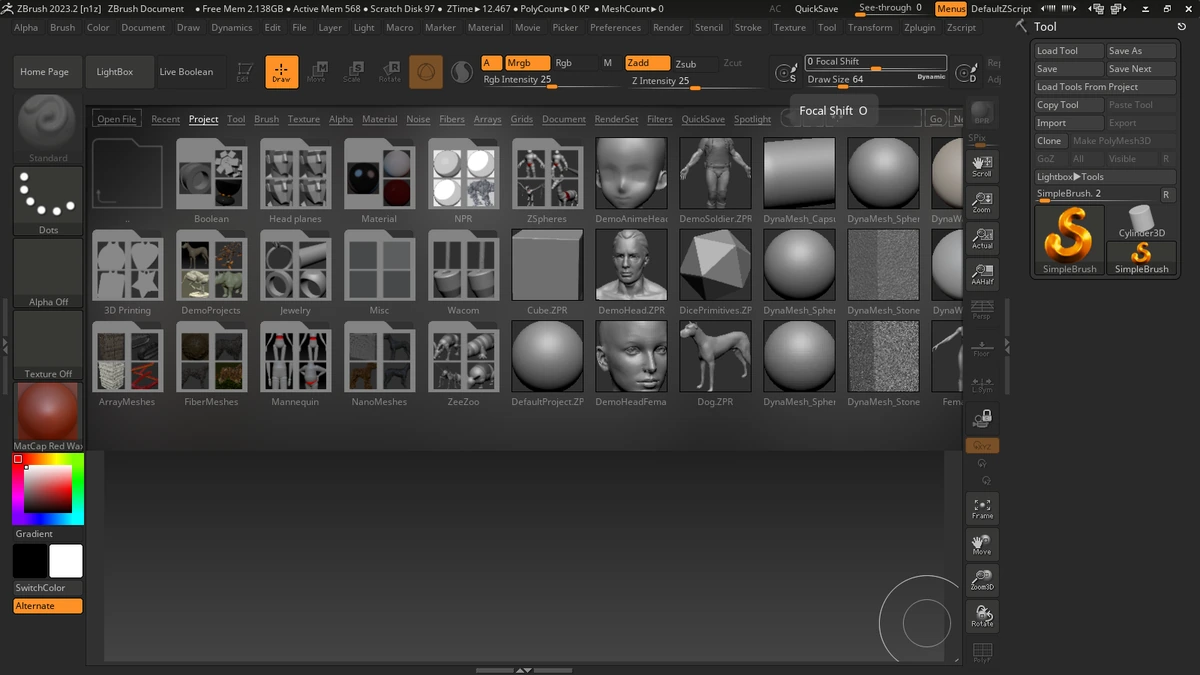 Maxon ZBrush 2023.2 — изображение 1