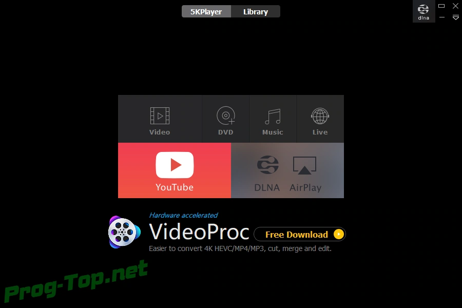Медиаплеер с кодеками - 5KPlayer 6.4 — изображение 1