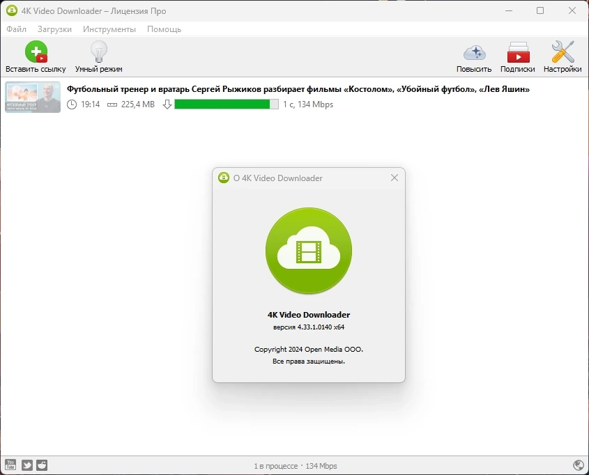 Медиазагрузчик 4K Video Downloader 4.33.1.0140 by elchupacabra — изображение 1