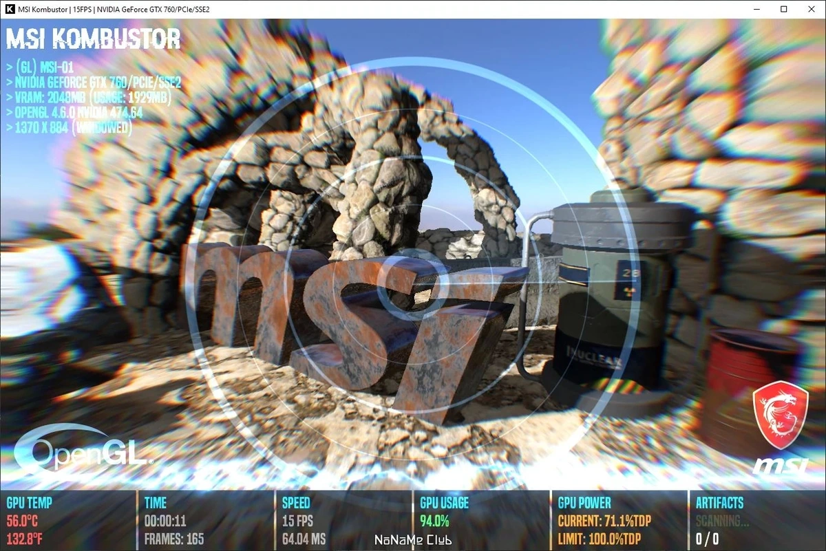 MSI Kombustor 4.1.28.0 — изображение 1