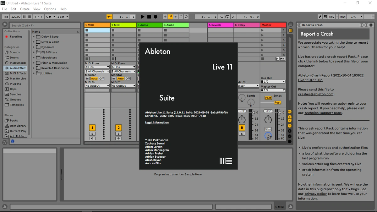 Музыкальная студия - Ableton - Live Suite 11.0.11 (x64) — изображение 1