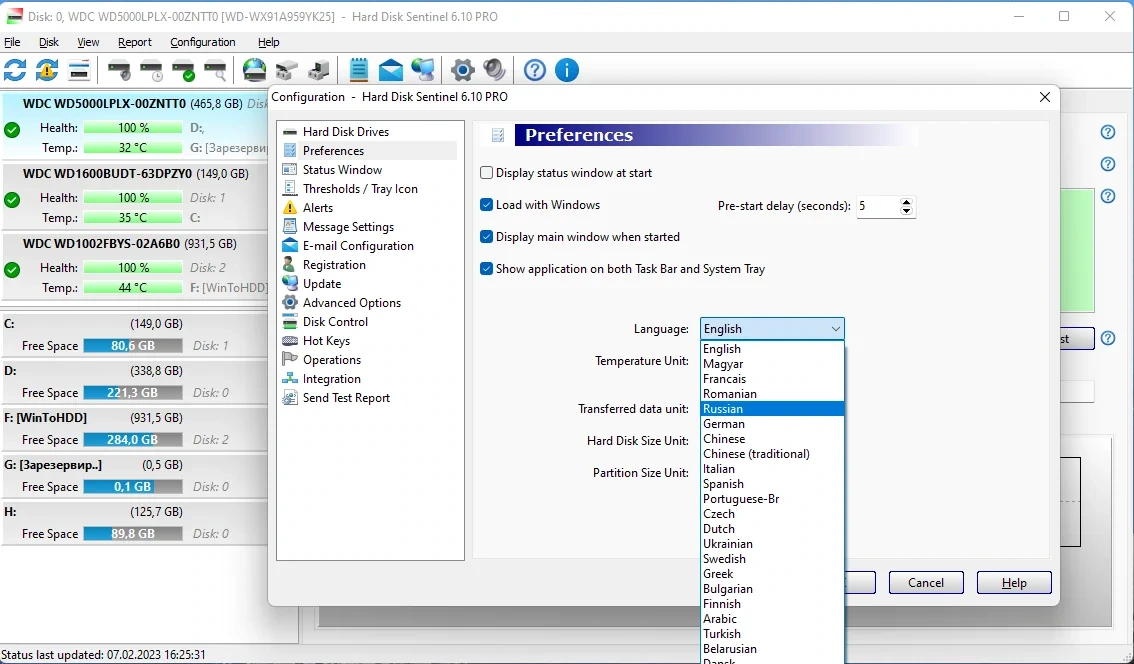 Анализ проблем с жестким диском - Hard Disk Sentinel Pro 6.20 Build 13190 Portable by FC Portables — изображение 1