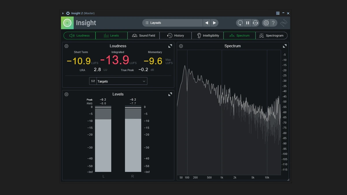 Анализатор звука - iZotope - Insight 2 2.4.0 VST, VST3, AAX (x64) RePack by R2R — изображение 1