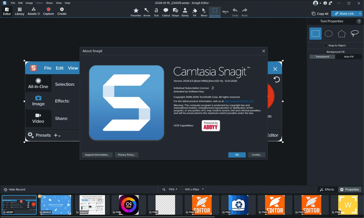 TechSmith SnagIt 2026.0.0 Build 9483 — изображение 1