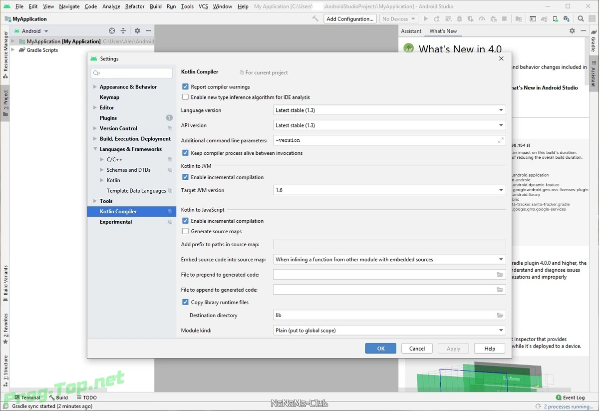 Android Studio разработка качественных Андроид приложений 4.0.1 Build #AI-193.6911.18.40.6626763 — изображение 1