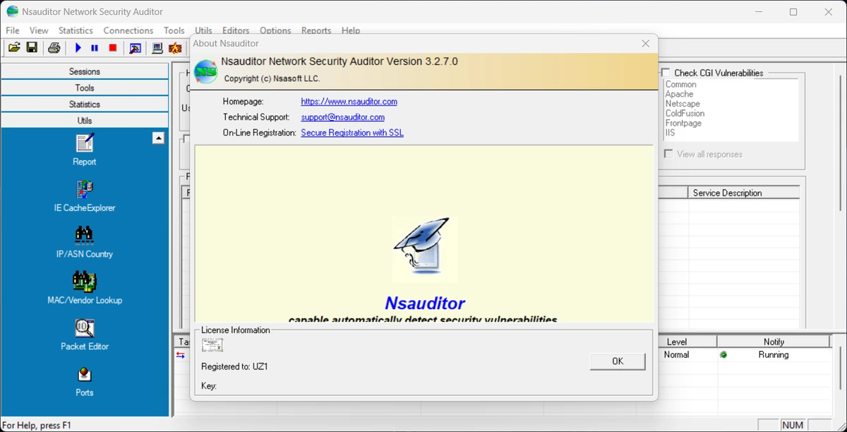 Nsauditor Network Security Auditor 3.2.7 — изображение 1