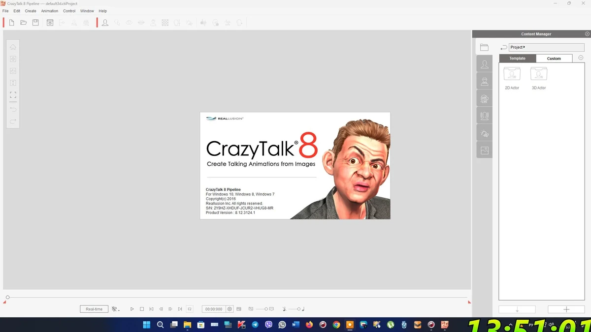 Анимация фото CrazyTalk Pipeline RePack by PooShock 8.12.3124.1 — изображение 1