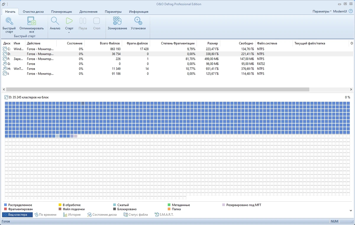 O&O Defrag Professional 28.0 Build 10006 RePack by KpoJIuK — изображение 1