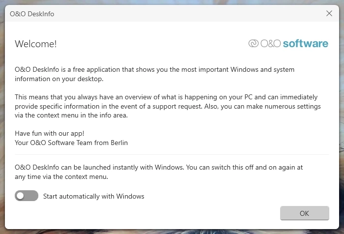 O&O DeskInfo 1.3.1347 Portable — изображение 1