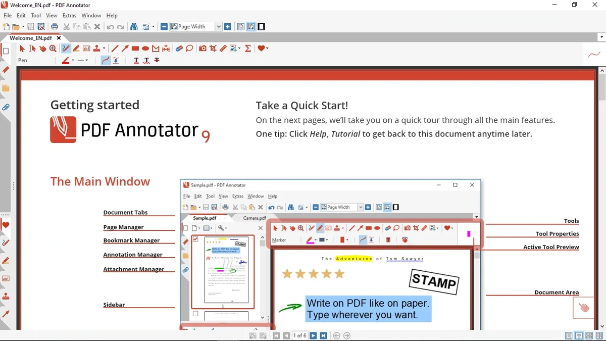 Аннотации к PDF документам PDF Annotator 9.0.0.914 — изображение 1