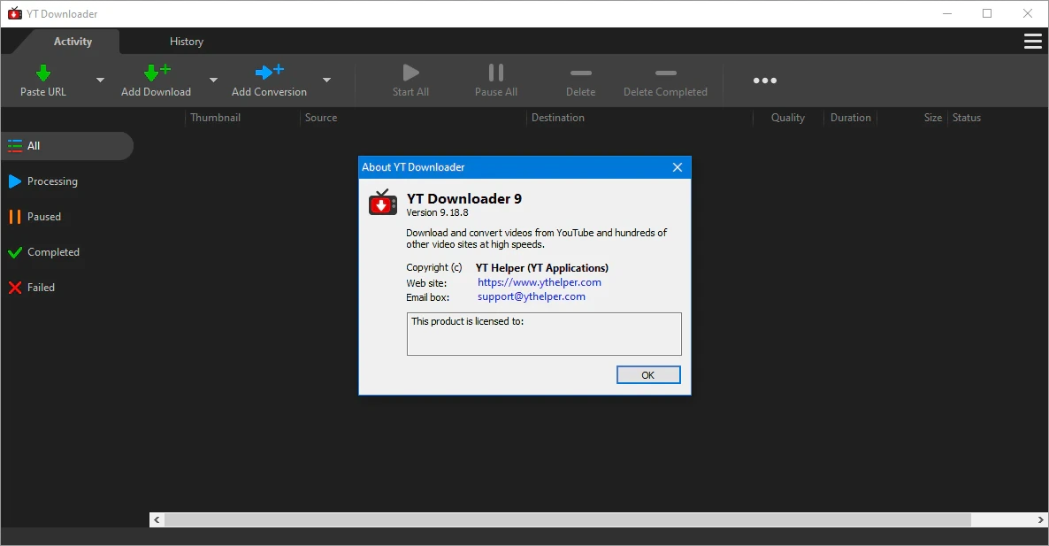 YT Downloader 9.18.8 — изображение 1