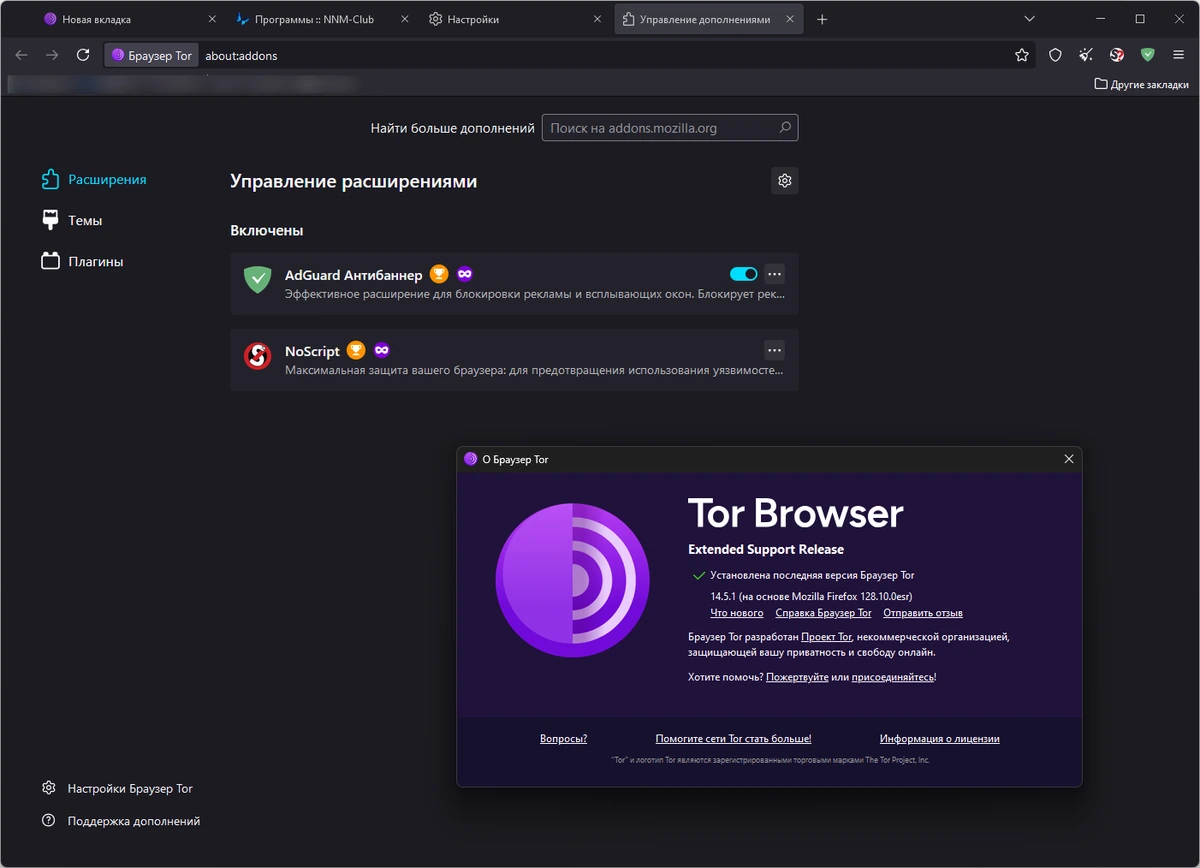 Анонимный доступ в сеть Tor Browser Bundle 14.5.1 Portable — изображение 1