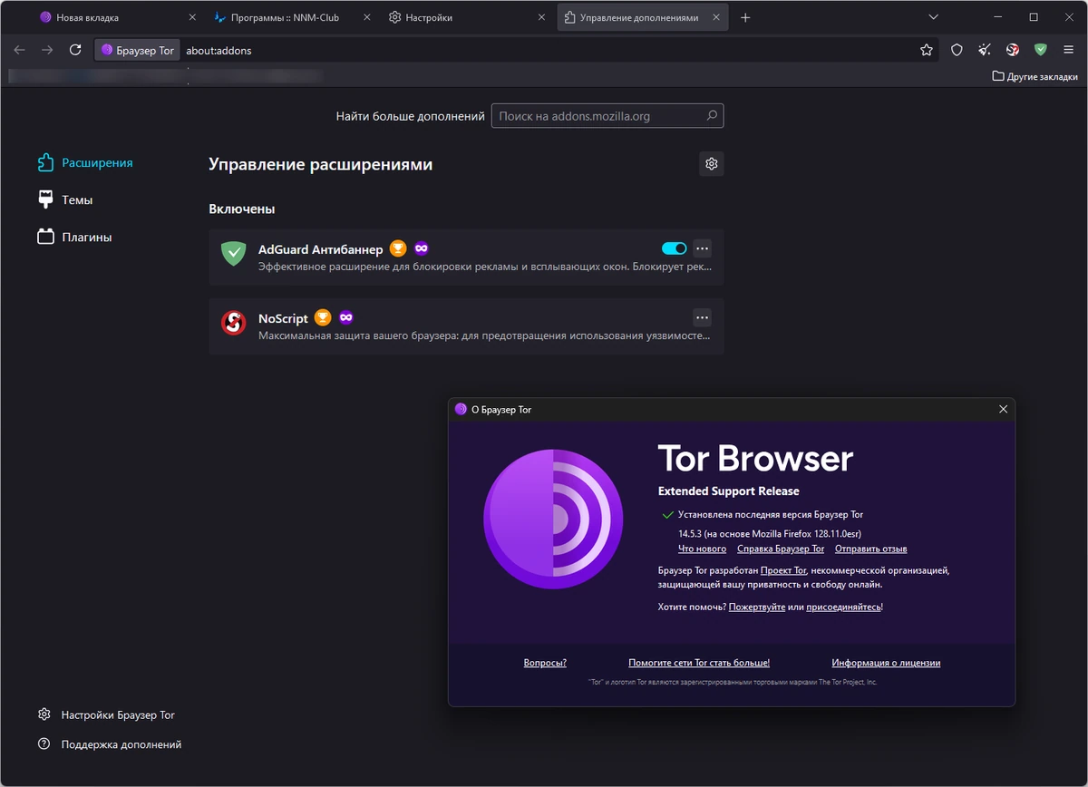 Tor Browser Bundle 14.5.3 Portable — изображение 1