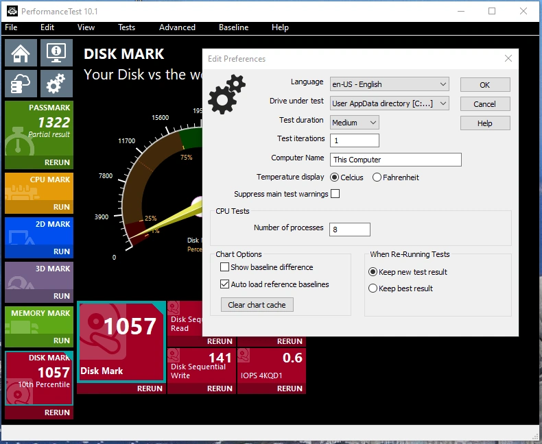 Оценка производительности компьютера - PassMark PerformanceTest 10.1 Build 1005 RePack (& Portable) by elchupacabra — изображение 1