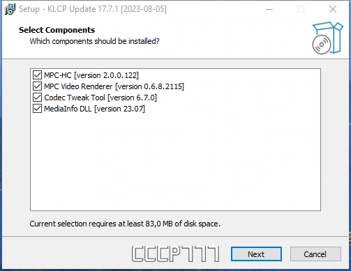 K-Lite Codec Pack Update 17.7.1 — изображение 1