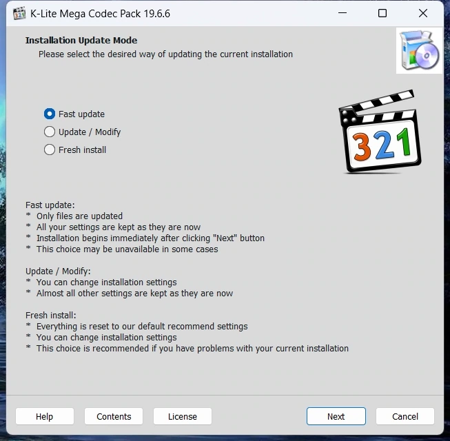 Пакет кодеков K-Lite Codec Pack 19.6.6 Mega/Full/Standard/Basic — изображение 1