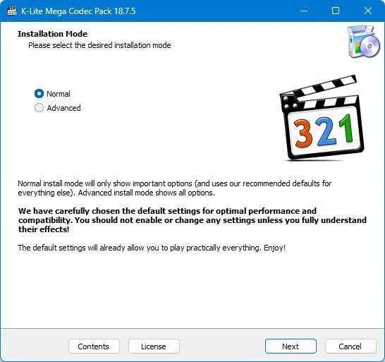 Пакет мультимедиа кодеков K-Lite Codec Pack 18.7.5 Mega/Full/Standard/Basic — изображение 1